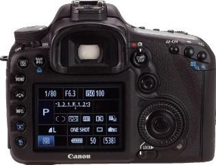 Canon 7D Camera Rear